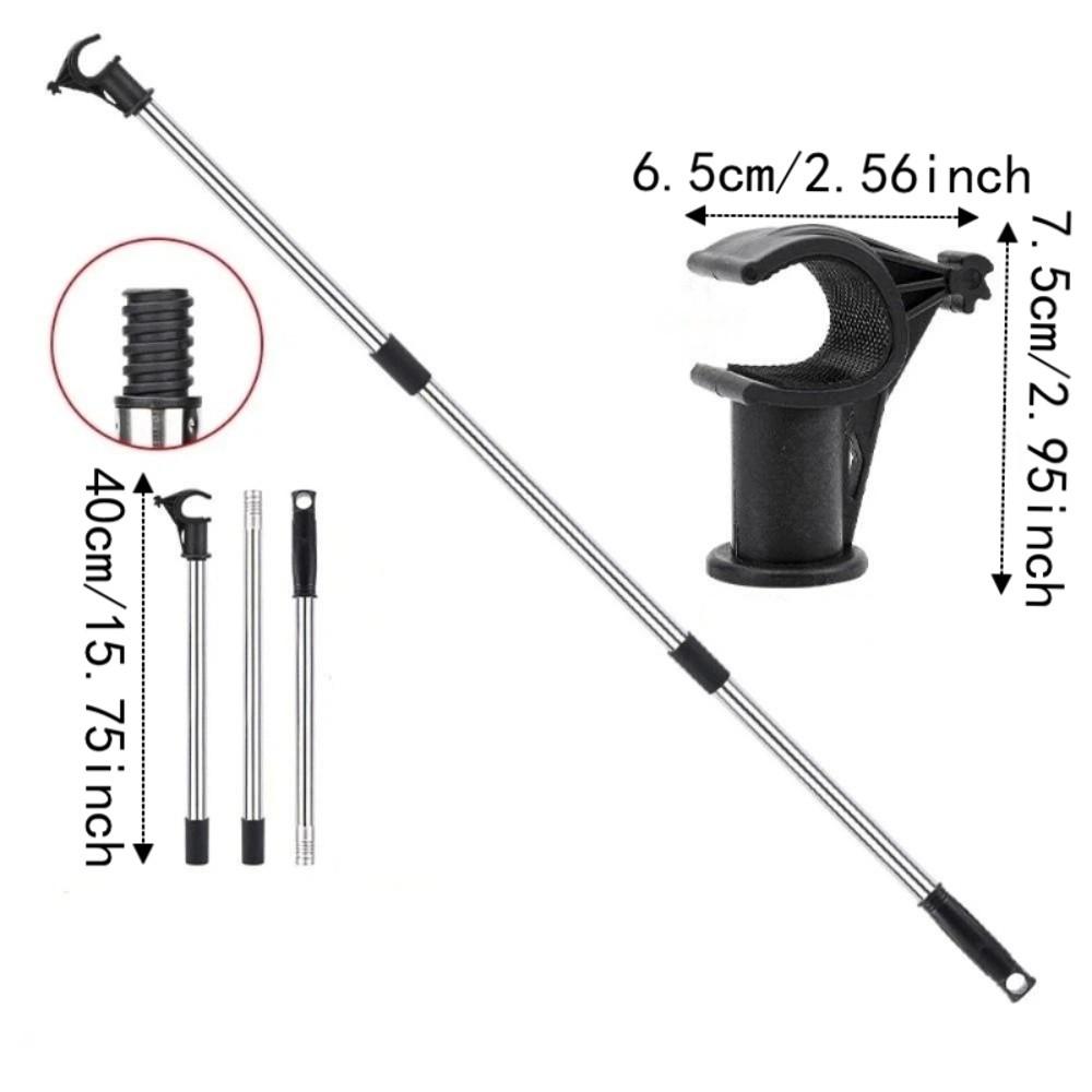 Anti-slip Texture Window Pole Opener Multi-angle Telescopic Window Opener Sunroom Window