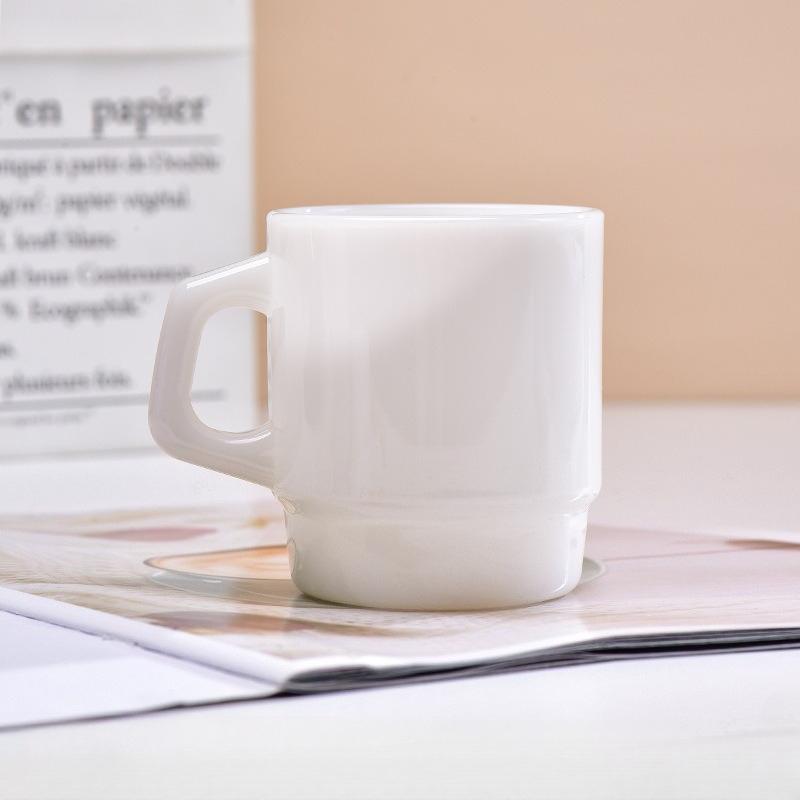 Korean Style Glass Coffee Travel Mug Milk Tea Water Cup Espresso Cups Personalized Milk Jade Mugs Mate Gifts Tableware
