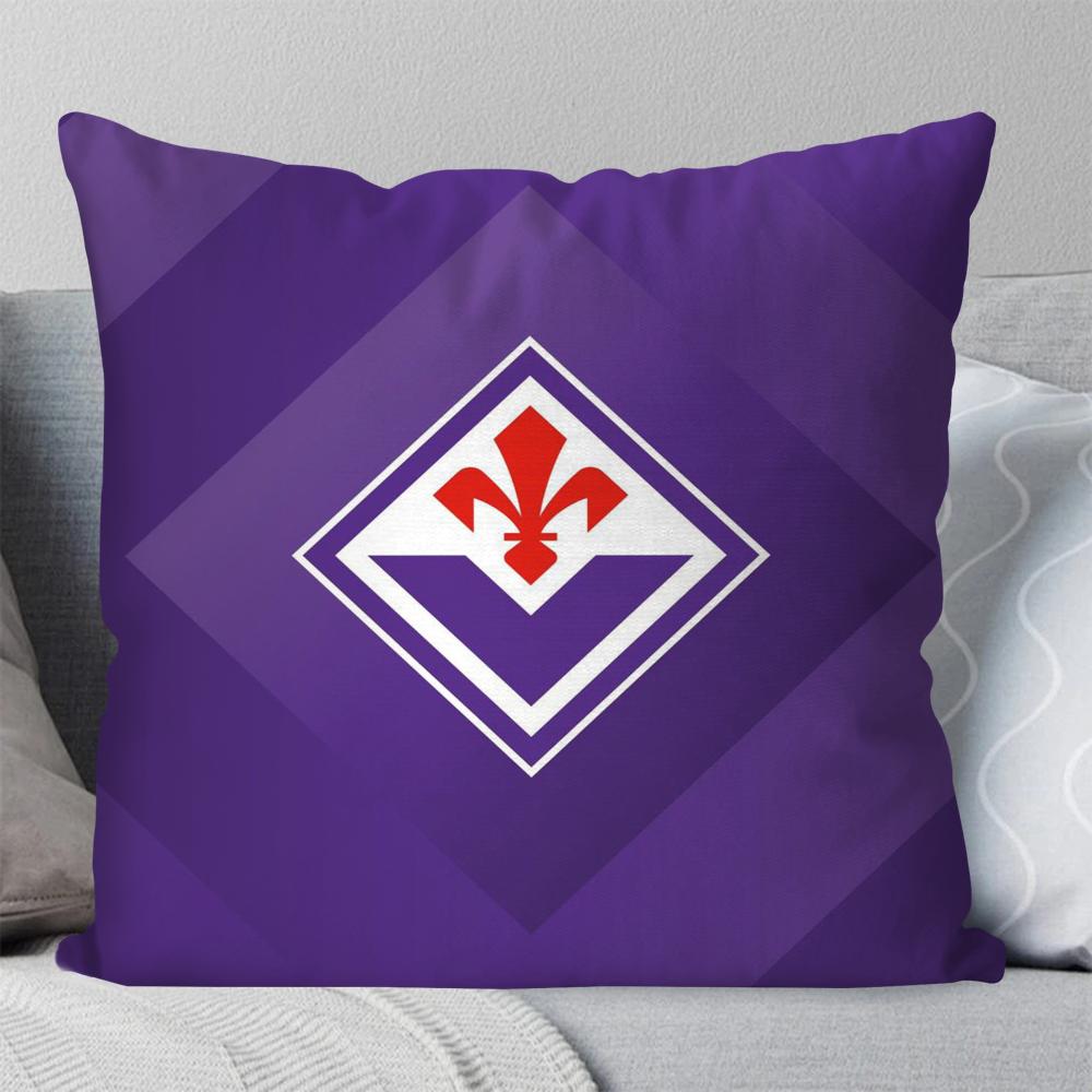 Acf Fashion F-Fiorentina Pillow Case Square Pillow Bedroom Sofa Leisure Comfort Cushion Car Living Room Home Decoration 40X40