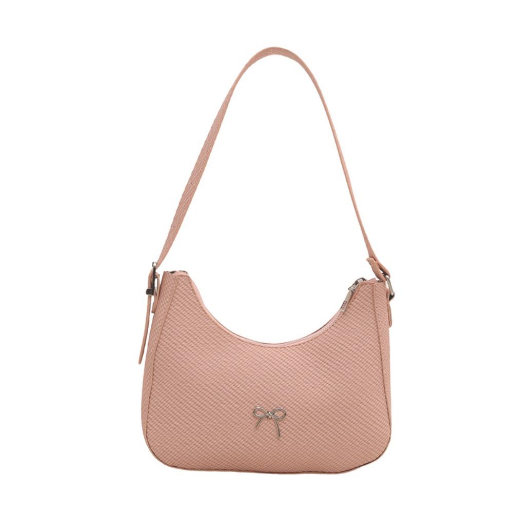 

Y2K Bowknot Armpit Bag Large Capacity Ladies Shoulder Bag New Design Underarm bag Women