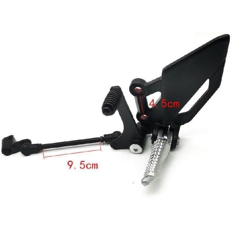 Motorcycle Footpeg Foot Peg Bracket Gear Bracket Lever Assembly for EX 250R 300 2013-2017 Footpegs Pedals Rests