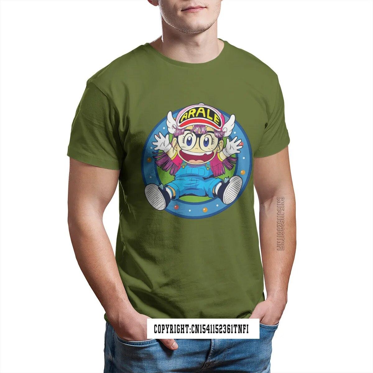 Arale Norimaki Happy Dr Slump японская черная футболка унисекса Homme футболки 100% хлопок унисекс L