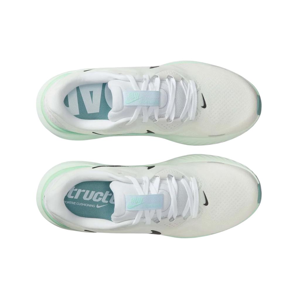 Nike Structure 26 Weiß Kaum Grün Damen Sneaker Schwarz Mint-Schaum Kanone HJ1101-100