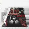 Custom Ultra-Soft Fleece Dexter Morgan Throw Blanket Warm Flannel Movie Blankets For Bed Office Sofa Bedspreads