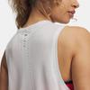 Under Armour SS25 Halo Einfaches Bequemes Ärmelloses T-Shirt Damen Oberteile 6009069-023