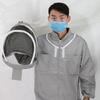 Beekeeping Suit Jacket Veil Set Anti-bee Clothing  Fabric Beekeeper Clothing Apiculture Protective Bee Gloves Free Shipping