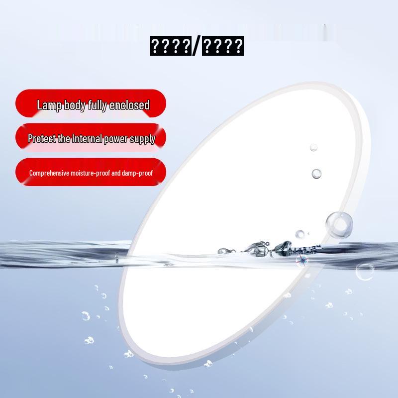 Ultra-Thin Waterproof Bohemian Ceiling Light - High Brightness & Eye Protection for Bathroom, Balcony, Bedroom, Corridor.