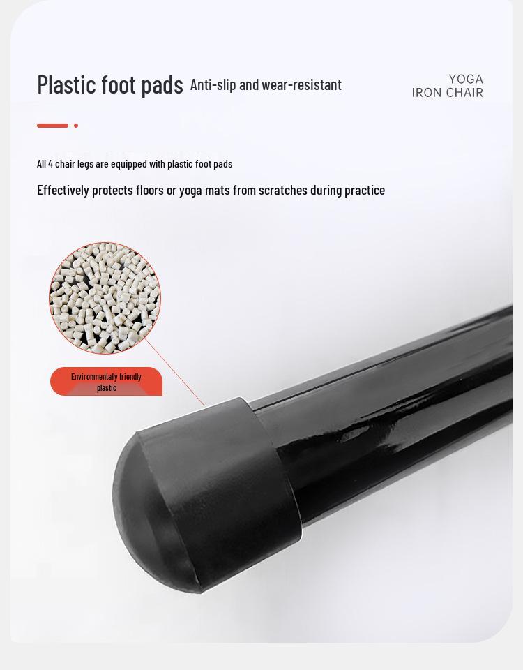 Thickened Reinforced Iyengar Yoga Chair Stool Tool