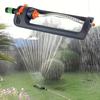 1pc Automatic Oscillating Sprinkler, Plastic Garden Watering Sprinkler with Adjustable Nozzle, Suitable for Lawn, Flower Bed and Garden IrrigationC