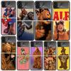 A-Alf TV Series Cases For Samsung Galaxy Z Flip 4 5 6 7 3 Z Flip7 Flip6 Flip4 Flip5 Flip3 5G Hard Shockproof Fundas Cover
