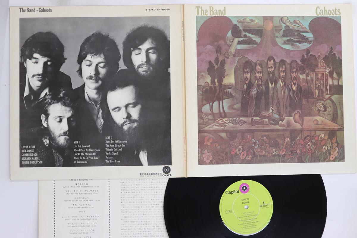 

LP Record BAND - Cahoots CP80369 CAPITOL 1971 Japan Rock Used