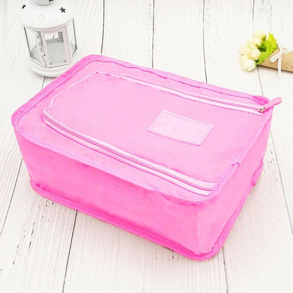 Borsa Portatile Pieghevole per Scarpe da Viaggio con Materiale Antipolvere - Disponibile in Diversi Colori
