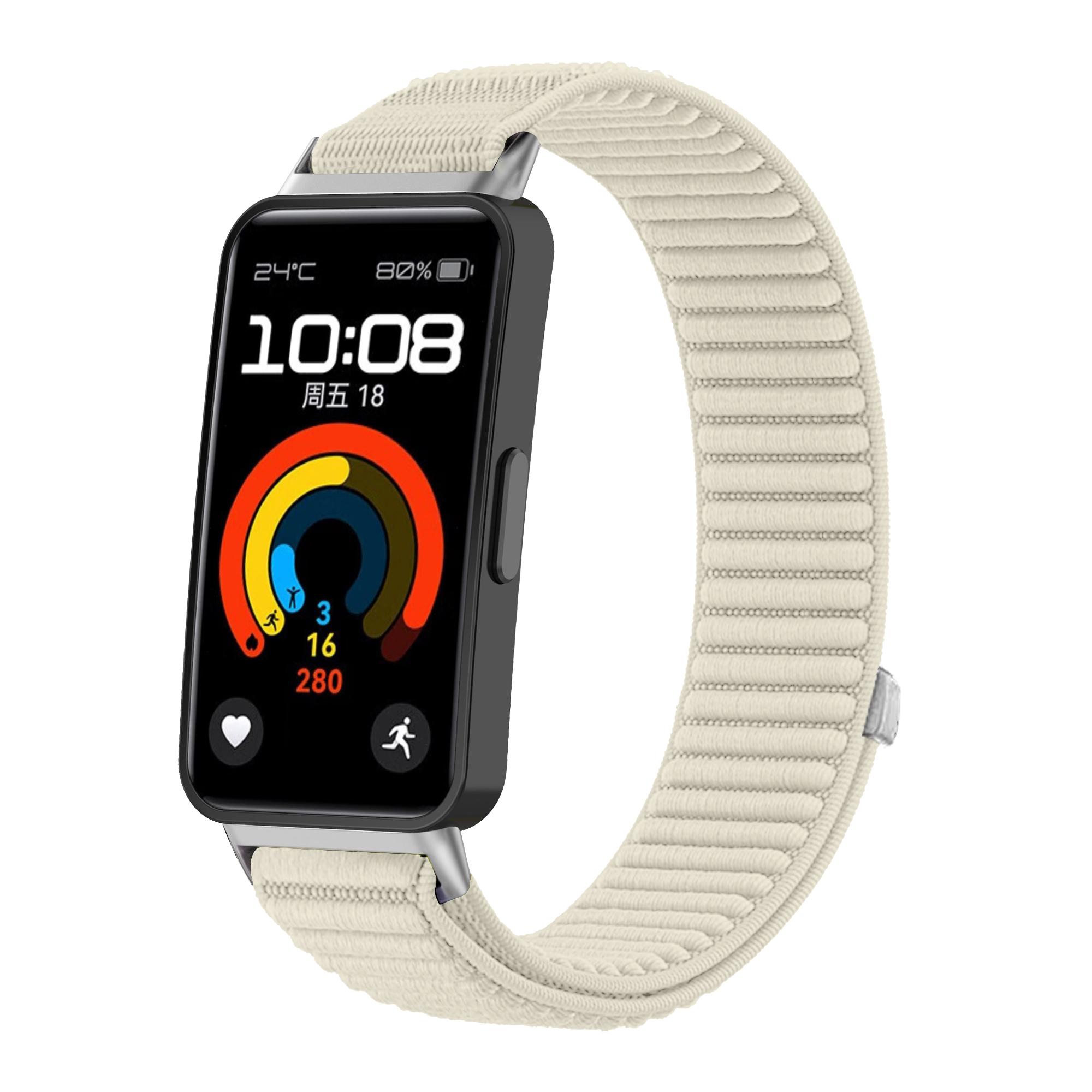

Wave Nylon Loop Strap for Huawei Band 10 9 8 Original Wristband Braided Bracelet Correa for Huawei Band 10 9 8 Smart Watch Band For Huawei Band 9