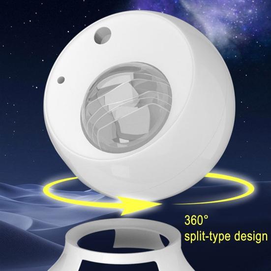 Ambient Light Star Projector with Speaker Color Changing & Music Sync Nebula Moon Effects Bedroom Mood Lighting Scheduled Shutdown Night Light