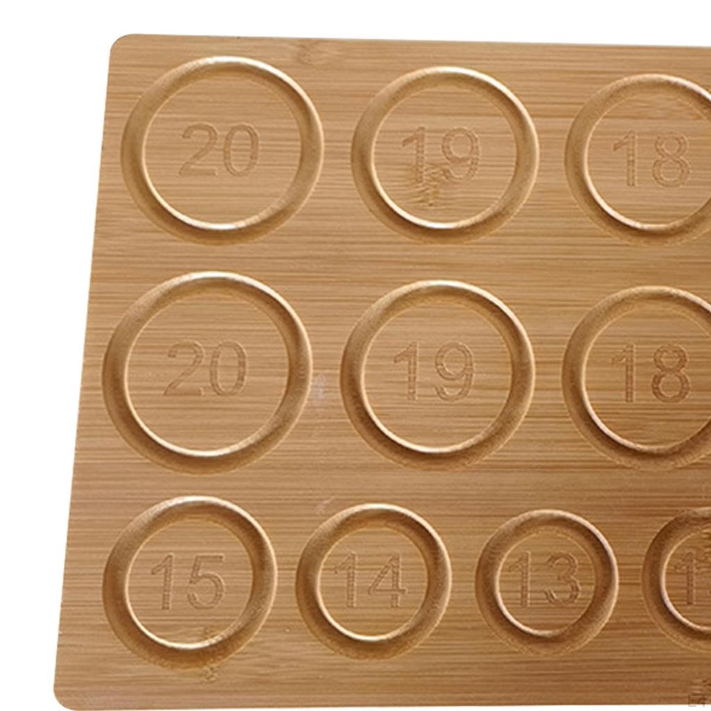 Handcrafted Wooden Jewelry Design Tray for Bracelet Making