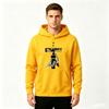 Men's Print Pullover Hoodie, Stylish Samurai Anime Character Print Casual Long Sleeve Sweatshirt