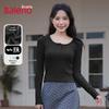 Baleno Women's New Season U-Neck Slim Fit Long Sleeve T-Shirt