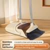 Extra Long Handle Broom and Dustpan Set for Kitchen and Outdoor Floors