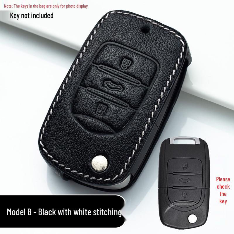 Wuling Mini EV & Hongguang Series Genuine Leather Key Case