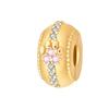 Bee Dragonfly Gold Safety Clasp Charm Beads DIY Bracelet Necklace Jewelry Making Accessories