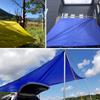 TRIWONDER Utomhus Vattentät Solskydd Camping Skydd Tält Presenning Markskydd Strand Picknickfilt Mat Regnskydd Hängmatta (Orange, Liten - 250x140 cm)