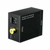 Optical Coaxial Toslink Digital To Analog Audio Converter Adapter Rca L/R 3.5Mm