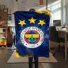Fenerbahce SK Logo Printed Flannel Blanket, Soft Throw for Bedroom Sofa, Washable, Fan Merchandise, Great Gift.