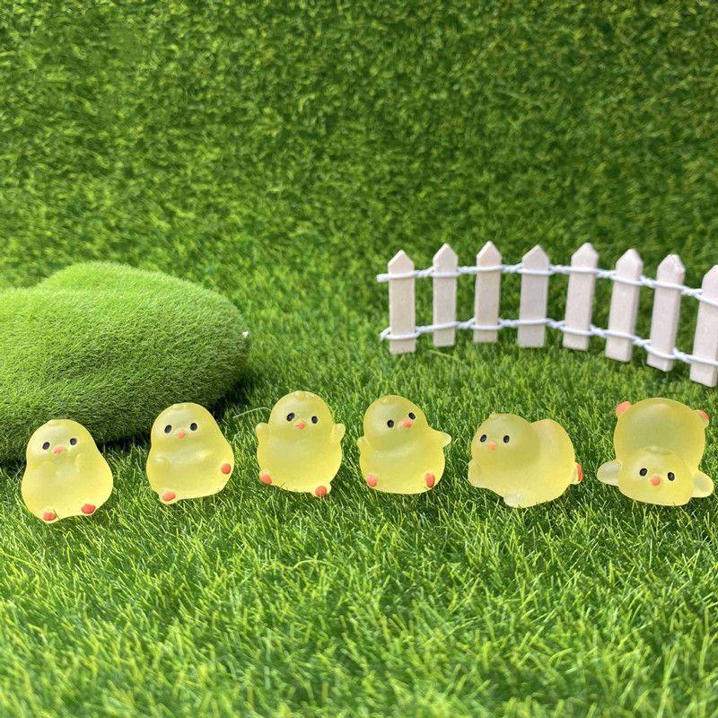 Create a Funny and Unique Look with Cartoon 3D Night Light Fat Chicken DIY Accessories for Micro Landscape Accessories