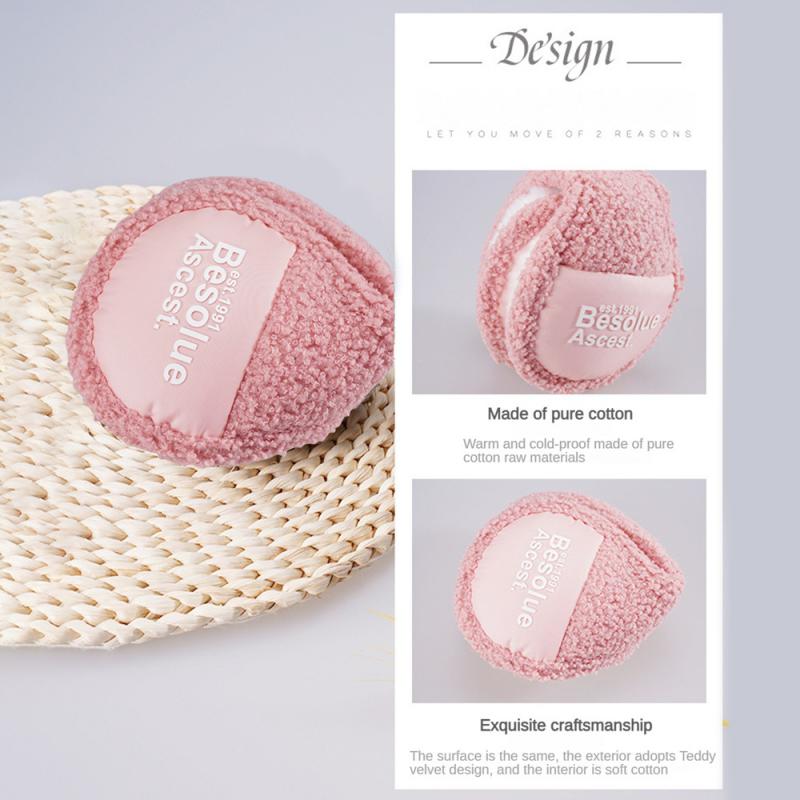 Earmuffs Women Men Winter Elastic Ear Warmers Ear Protection Windproof Soft Thicken Plush Ear Cover Fur Earmuffs