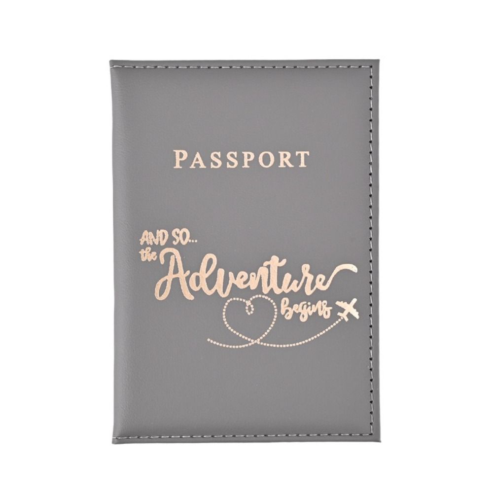 

Fashion PU Leather Passport Cover Waterproof Multi-card Document Credit Card Case Passport Holder Case Woman&Men