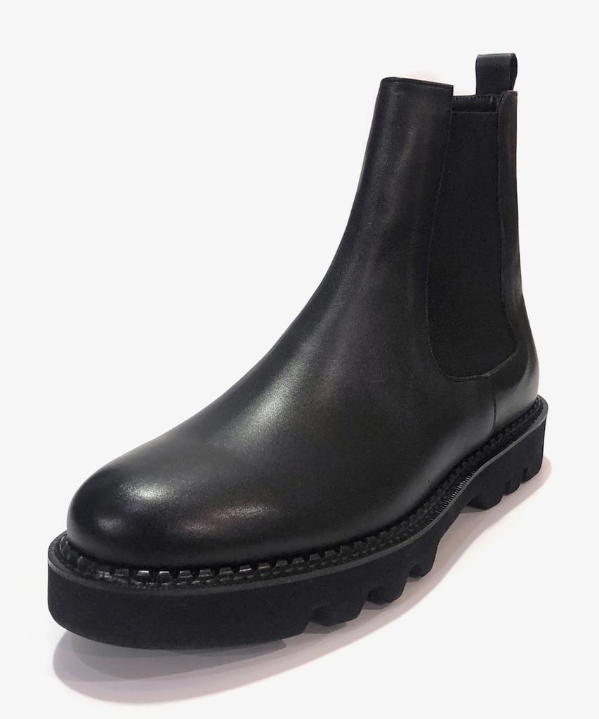 Joenshoe Hancock Round Walker Chelsea Boots Black