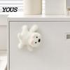 Plush Animal Refrigerator Magnet Magnet, Magnetic Decoration for Metal Toy Surface, Stuffed Fridge Lover Gift