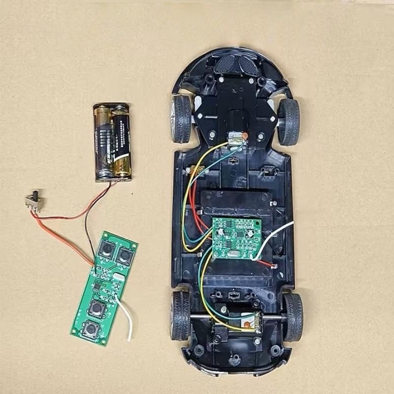 1 Set Toy Car Model Boat Models Tank Diy Remote Controller Accessory 4-Channel 2.4Ghz Wireless Remote Control Receiver Board Kit
