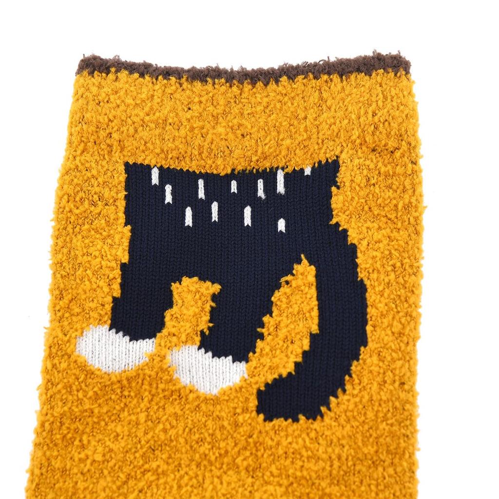 Chaussettes bouclées élégantes et mignonnes pour présenter une Matilda Parfait pour la crèche Produit femme, imprimé. enseignants. code 23-6724 (#1/MU Moutarde).