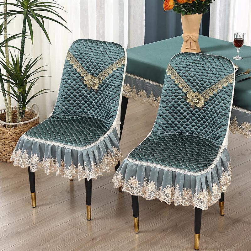 Special-Shaped Chair Seat Cushion Light Luxury Conventional Large Version Dining Table Chair Cover Universal Non-Slip And Breathable Cover In Stock