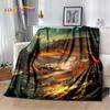 Elden Ring 3D Printed Game Gamer Soft Plush Blanket,Flannel Blanket Throw Blanket for Living Room Bedroom Bed Sofa Picnic Cover