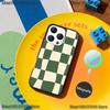 Checked chess board lattice Phone Case For iPhone 17,16,15,14,13,12,11,Pro,Max,Plus,Mini Magnetic Magsafe Wireless Charging