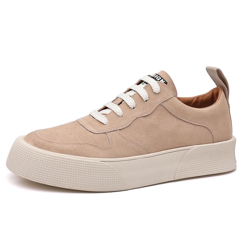 

Новый дизайн мужские кроссовки замшевая кожа мужская повседневная обувь удобная вулканизированная обувь для ходьбы на плоской подошве модная мужская обувь для вождения на открытом воздухе 44 хаки