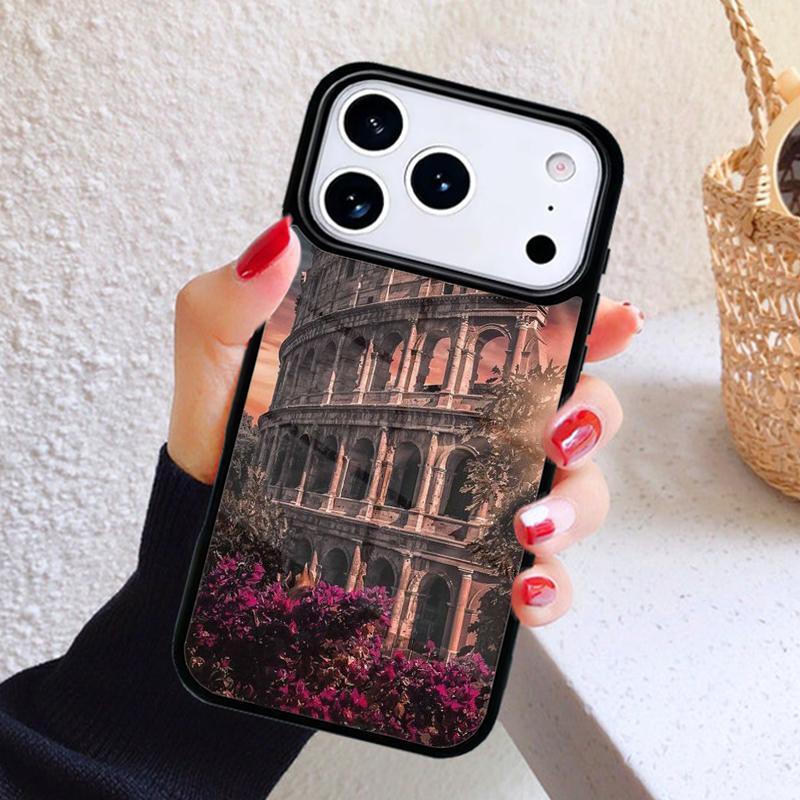 Various World Landmarks Phone Case For iPhone 17 Air 16 15 14 13 12 11 Pro Max Plus