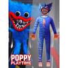 Leketid Poppy Jumpsuit Rollespillantrekk Barn Cosplay Kostymer Fest Halloween