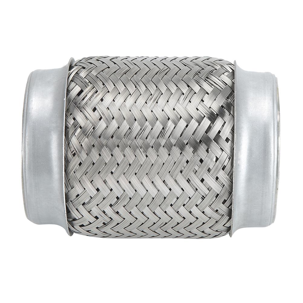 3.5 X 6in Stainless Steel Flexible Exhaust Pipe Braided Internal Corrugated Tube