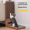 Kratzbaum für Katzen Kratzbrett für Katzen Holz Kratzpfosten Möbel Kratzspielzeug zum Krallenschleifen