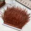 Ostrich Hair Cloth Edge 10-15Cm Clothing Accessories Diy Skirt Decoration Dress Neckline Cuffs Feathers