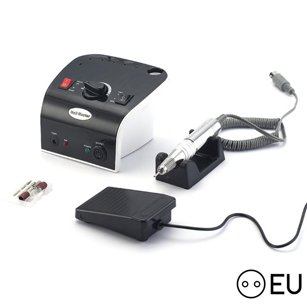 Electric Nail Drill Machine 35000 RPM Manicure Machine Milling Cutter Manicure Pedicure Kit Electric File Nail Art Tool