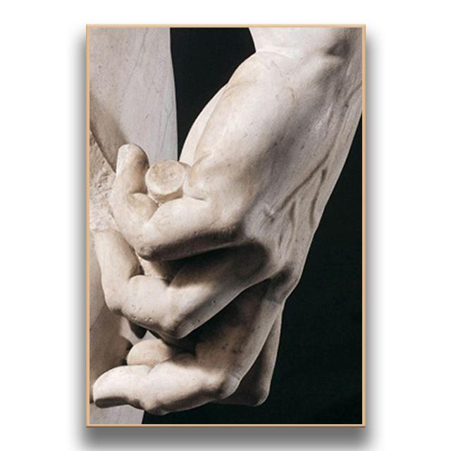 Michelangelo Skulptur Kunst Malerei Poster Dekoration Malerei modern Körper Skulptur Kunst Malerei Haus Wohnzimmer Dekoration