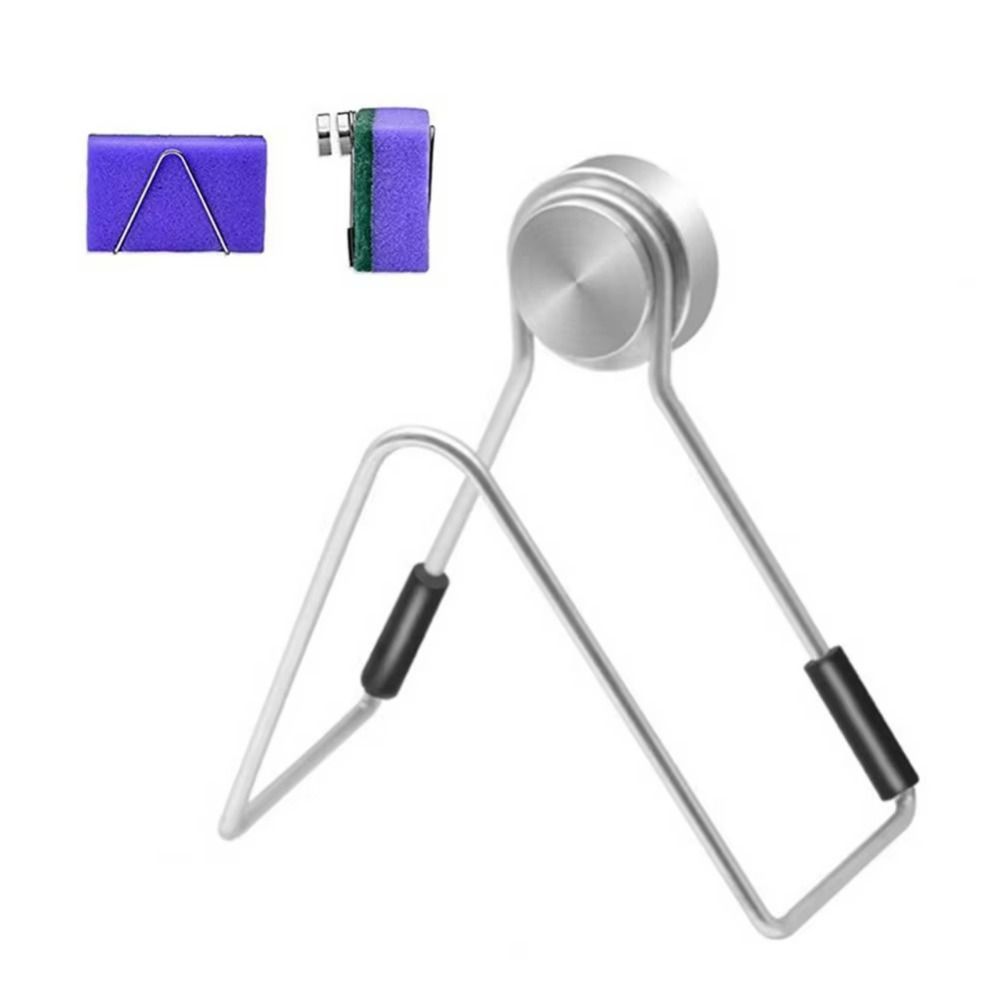Waterproof Magnetic Sponge Holder Stainless Steel Sponge Hanging Bracket Kitchen Accessories