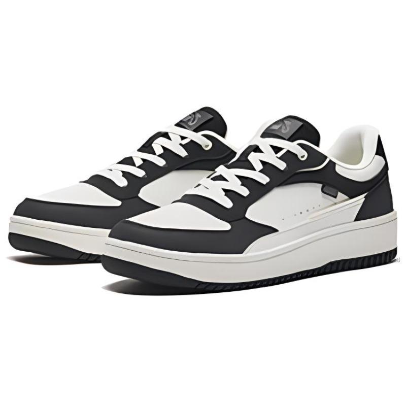 Anta Low Top Sneakers Mens Black White 912448018-2