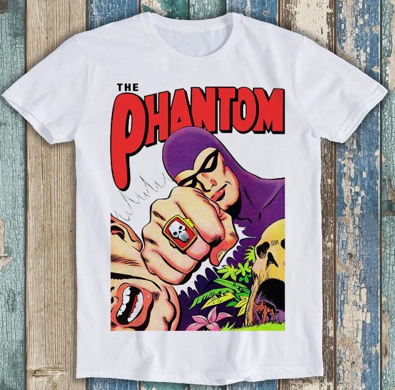 The Phantom Comics Fictional Bangalla Music Movie Funny Gift Tee T Shirt M1616 S
