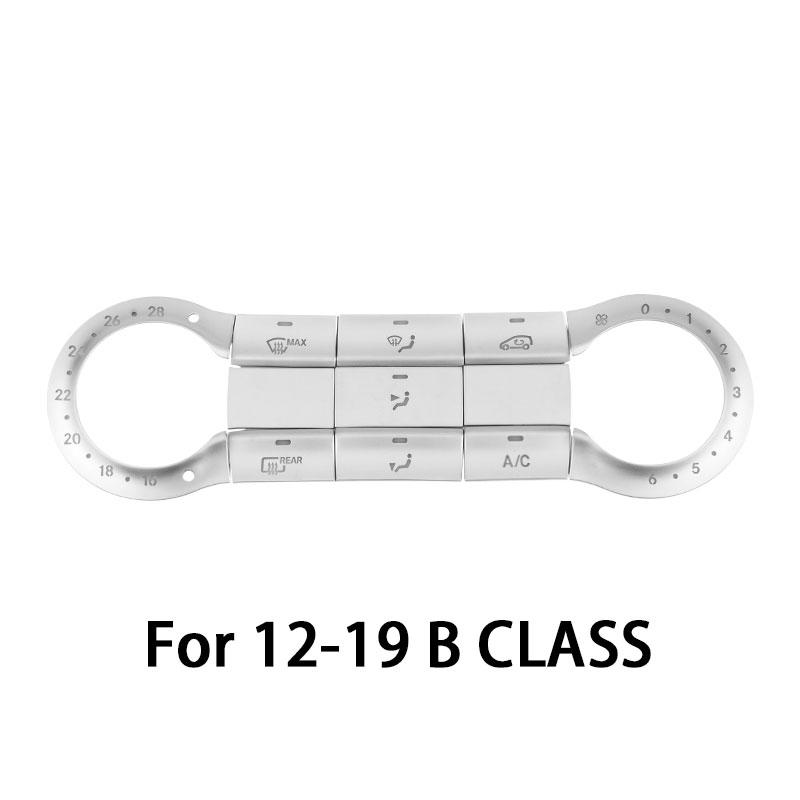 For Mercedes Benz GLA X156 CLA X117 A W176 B Class W246 W242 2013-2017 2018  Car Air Conditioner Button Cover Trim Sticker