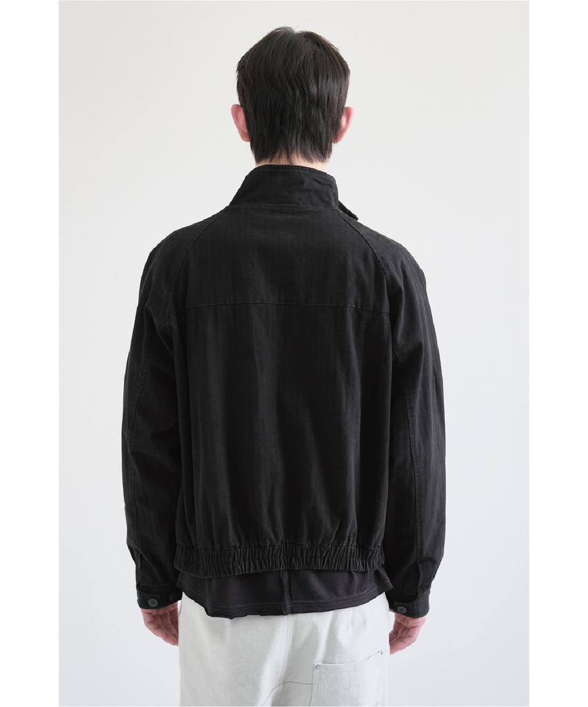 Hatchingroom Delave Jacket Herringbone Black
